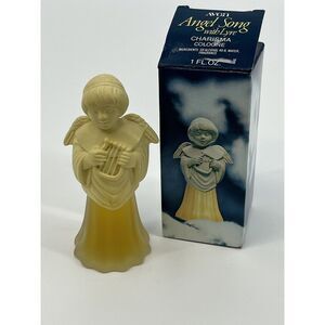 Vintage NOS Avon Angel‎ Song with Lyre Charisma Cologne 1FL. oz Full With Box.